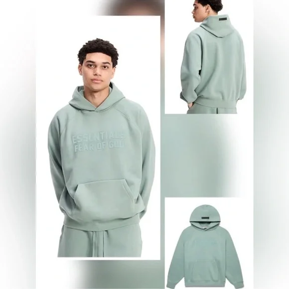 Essentials Fear of God Hoodie - Sycamore